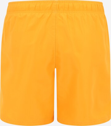 Nike Swim Regular Athletic Swim Trunks in Orange