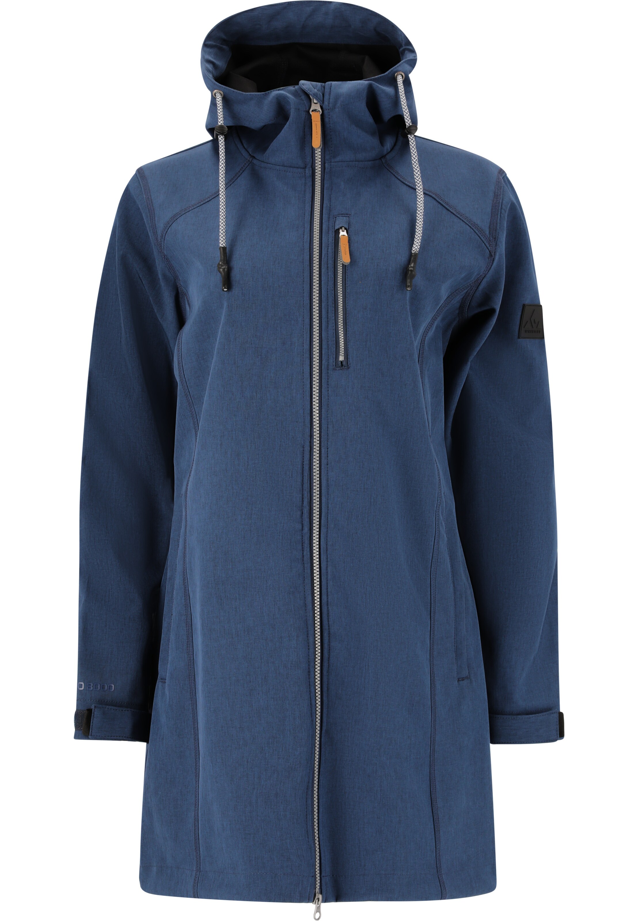 Whistler Softshelljacke 'Thora' in Blau: Vorderseite