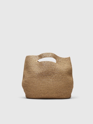Borsa a mano di SELECTED in marrone: frontale