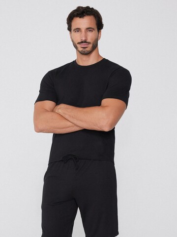 Tezenis Regular Pants in Black