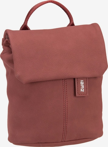 ZWEI Backpack 'Mademoiselle' in Red: front
