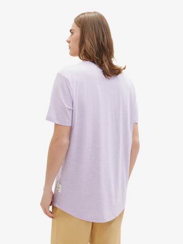 T-Shirt TOM TAILOR DENIM en violet