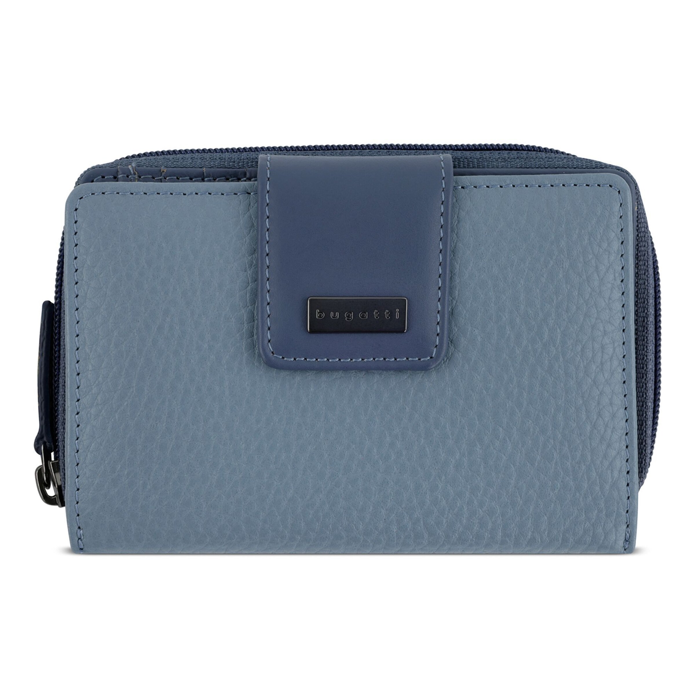 bugatti Wallet 'Sina' in Blue: front