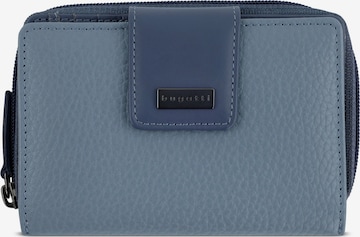 bugatti Wallet 'Sina' in Blue: front