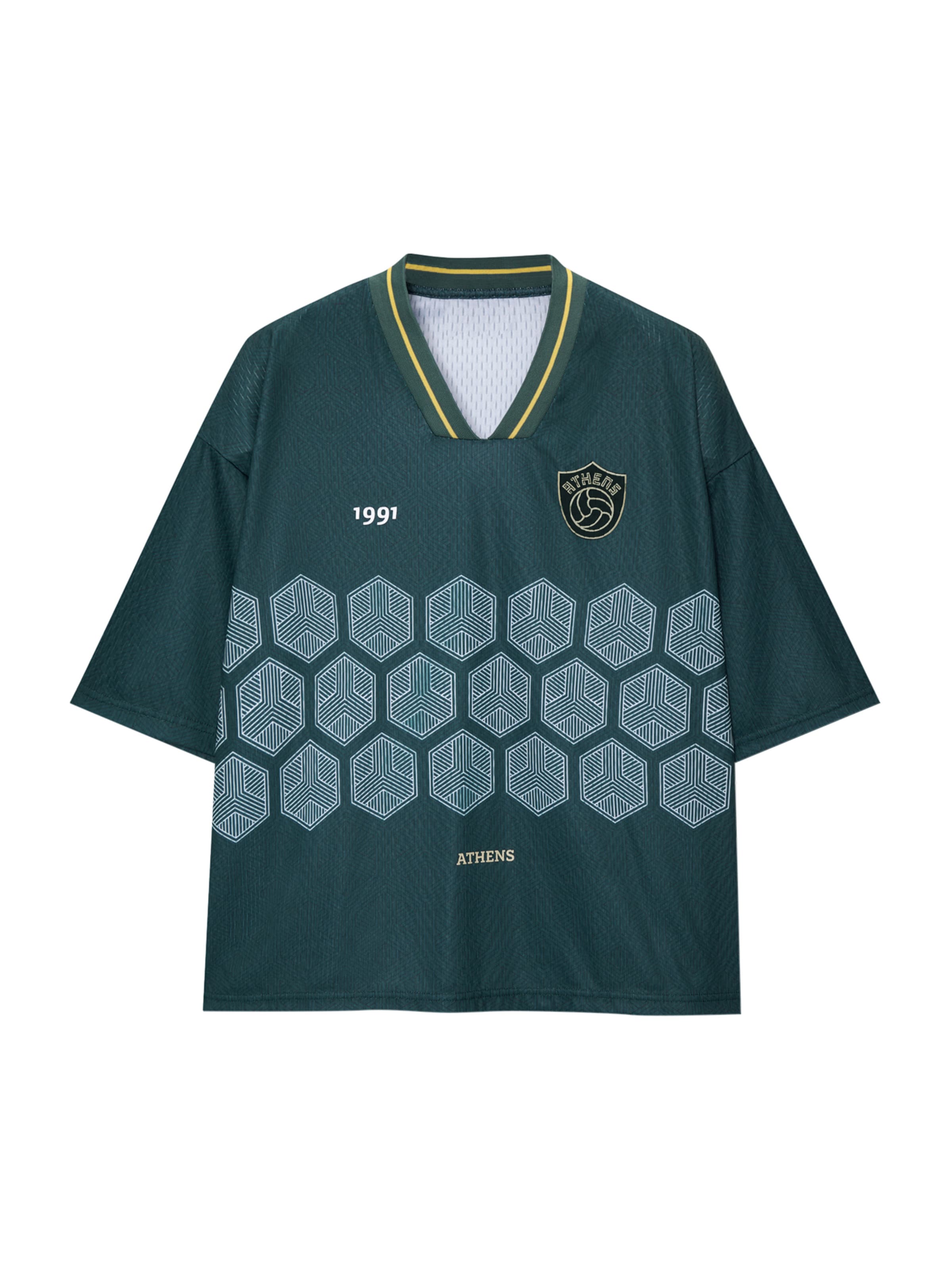 Pull&Bear T-Shirt in Grün: Vorderseite