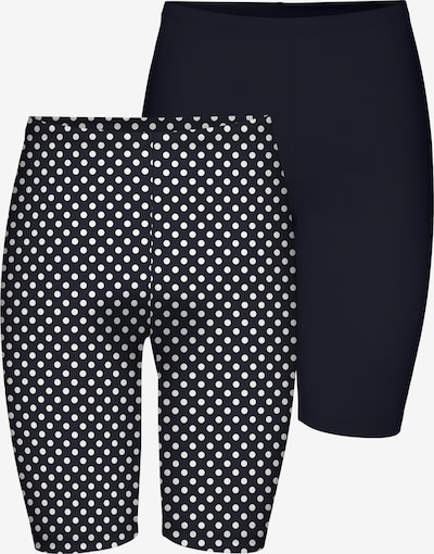 ONLY Leggingsit 'ONLLIVE LOVE' koossa XS värissä laivastonsininen / valkoinen, Tuotenäkymä