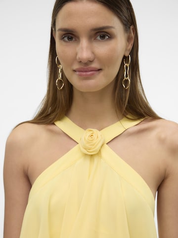 VERO MODA Evening Dress 'FELICIA' in Yellow