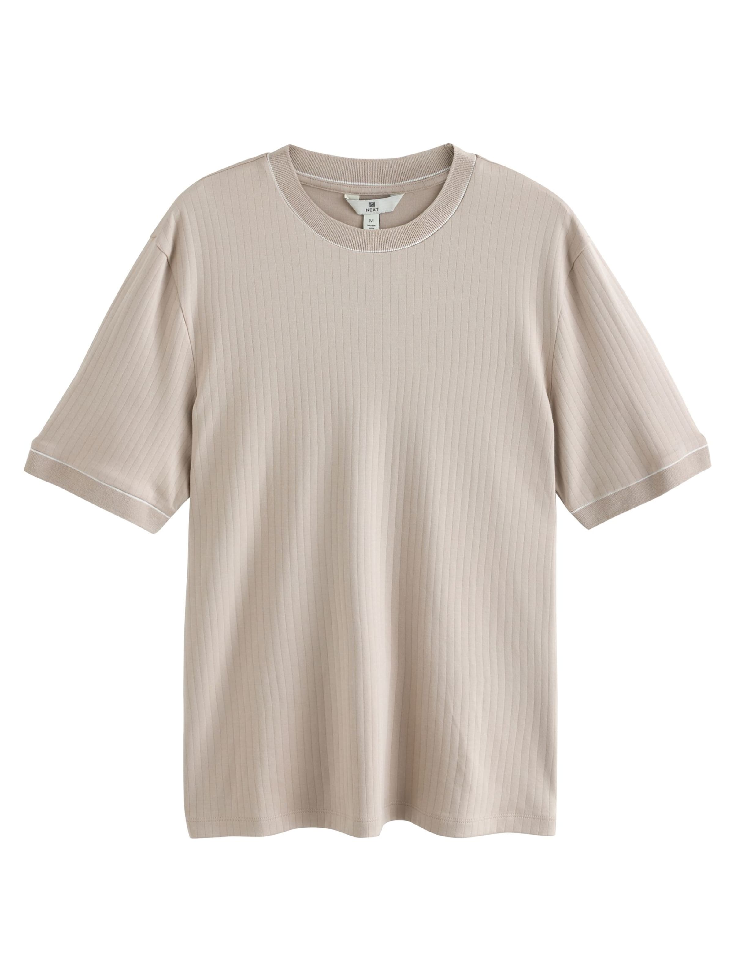 Next Majica | bež barva: sprednja stran
