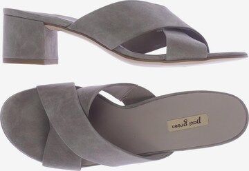 Paul Green Sandals & High-Heeled Sandals in 39,5 in Grey: front