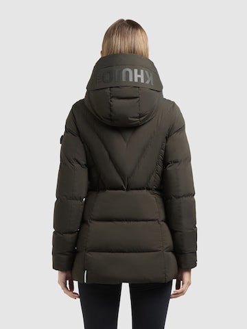 khujo Winter Jacket 'Rabb2' in Green
