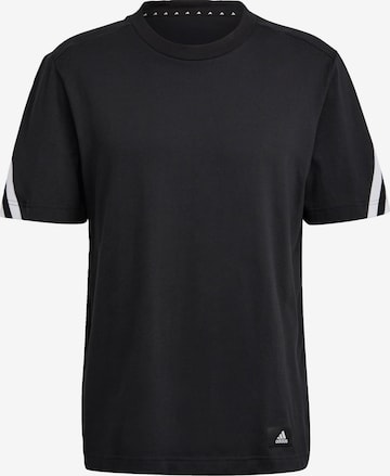 T-Shirt fonctionnel ADIDAS SPORTSWEAR en noir : devant