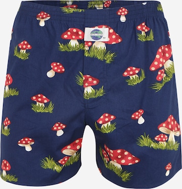 D.E.A.L International Boxershorts 'Pilz' in Blau: predná strana