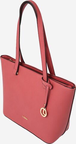 L.CREDI Shopper 'Filippa' in Rood: voorkant