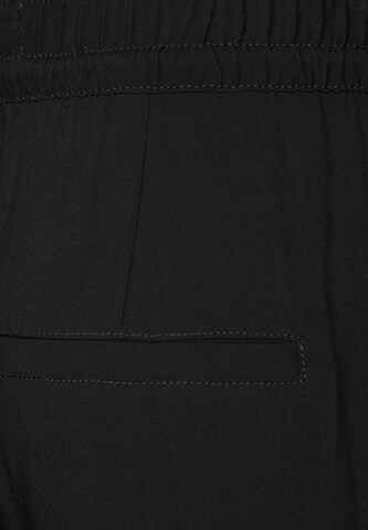 STREET ONE Normalny krój Spodnie 'Bonny' w kolorze czarny