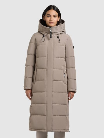 khujo Wintermantel 'Devion 2 ' in Beige: Vorderseite