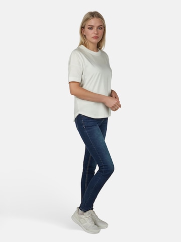 salzhaut Shirt 'LEEV' in Weiß