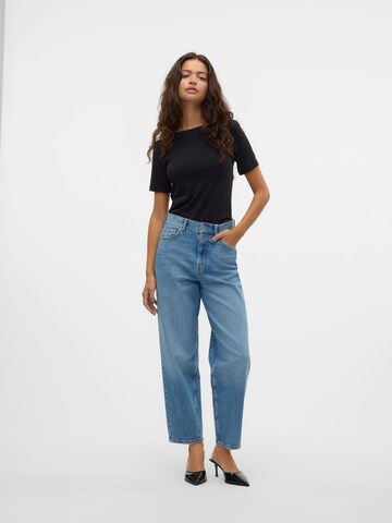 Barrel Jean '10323424' VERO MODA en bleu : devant