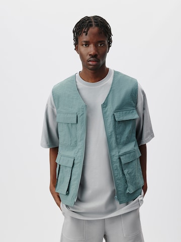 Gilet 'Neo' di ABOUT YOU x Kingsley Coman in verde: frontale