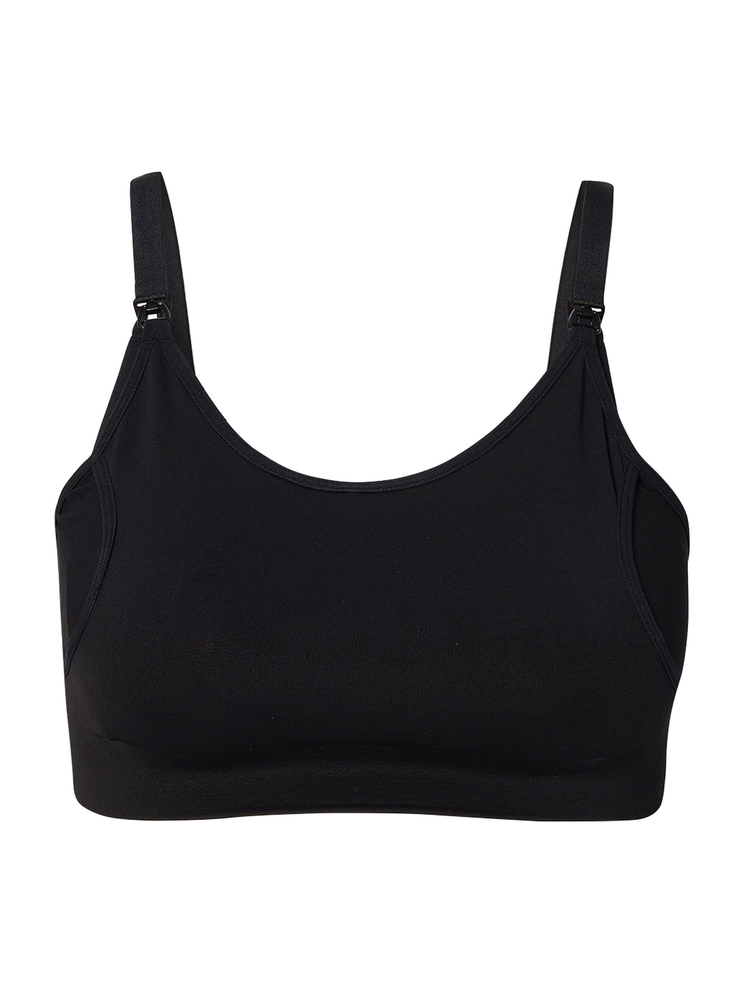 Noppies Bustier Voedingsbh 'Mae' in Zwart: voorkant