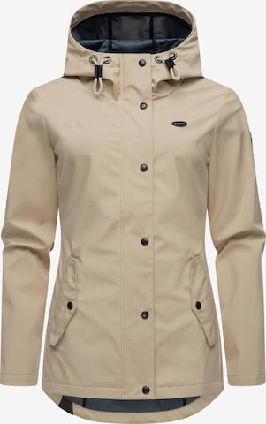 Veste fonctionnelle 'Margge' Ragwear en beige : devant