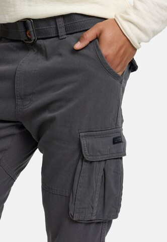 Regular Pantalon cargo 'INPascan' INDICODE JEANS en gris