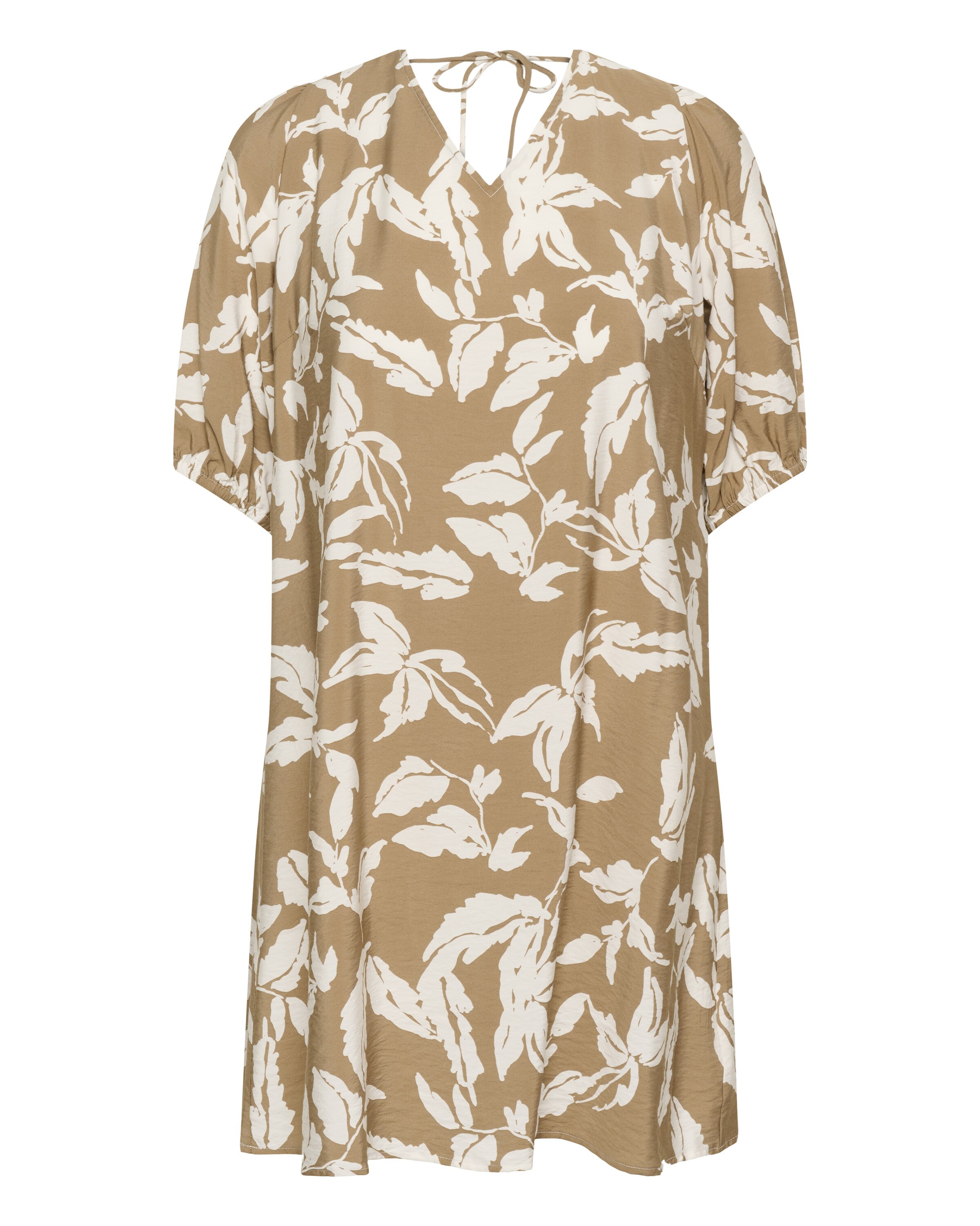 Robe 'KCMarla' KAFFE CURVE en beige : devant