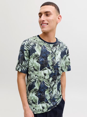 T-Shirt 'JJJEFF' JACK & JONES en bleu