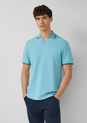 s.Oliver Shirt in Blauw: voorkant