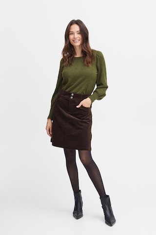 Fransa Skirt 'Mita' in Brown