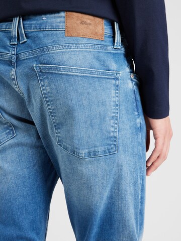 regular Jeans 'Keith' di s.Oliver in blu