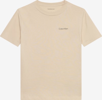 Calvin Klein Jeans Majica u bež / crna, Pregled proizvoda