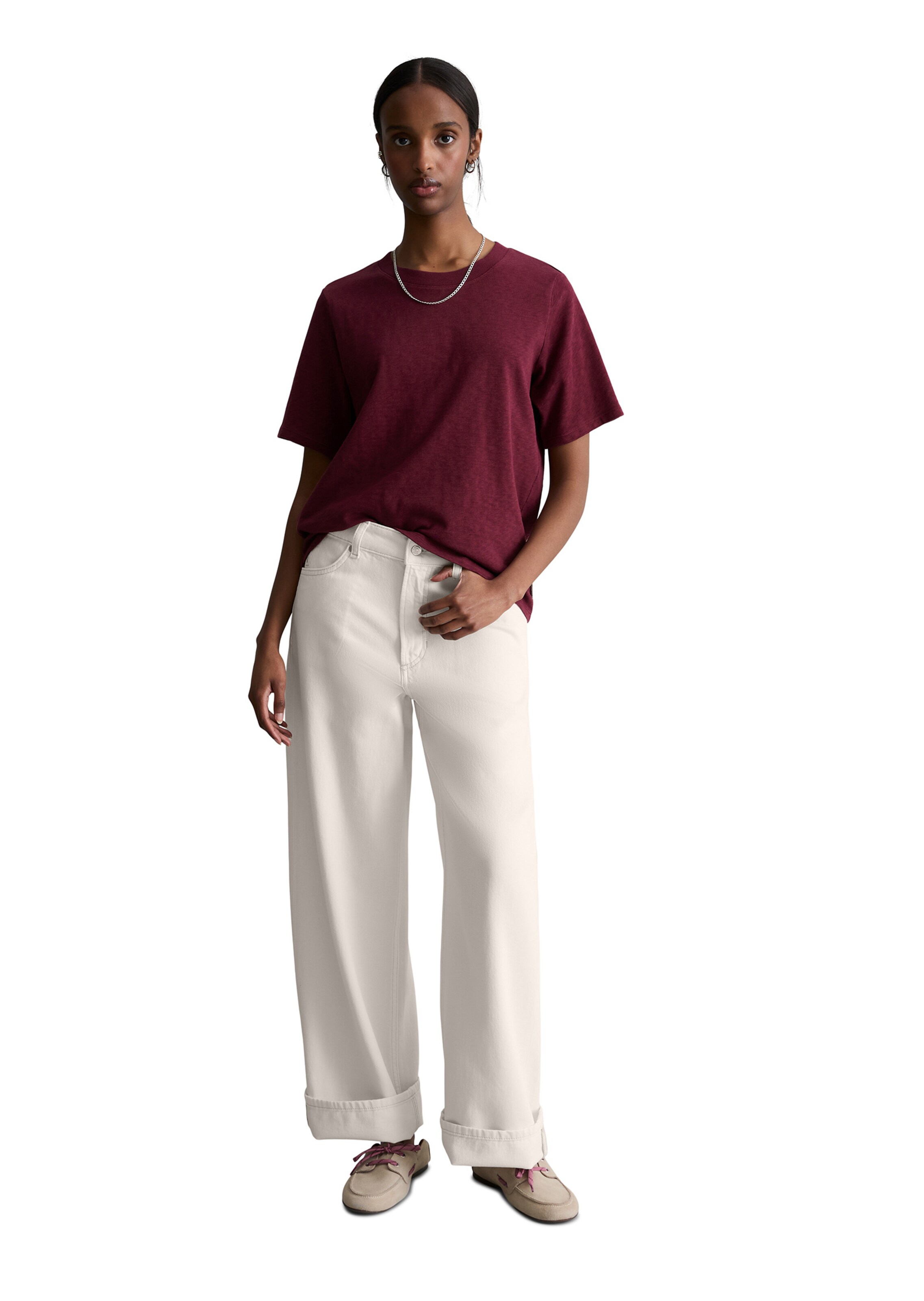 Marc O'Polo DENIM Shirt in Rood