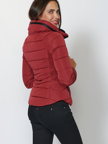 Parka d’hiver KOROSHI en rouge