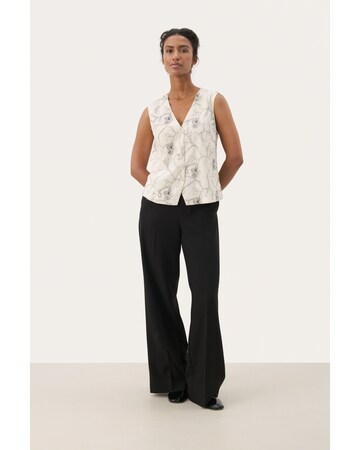 Part Two Vest 'TonyPW' i hvid: forside