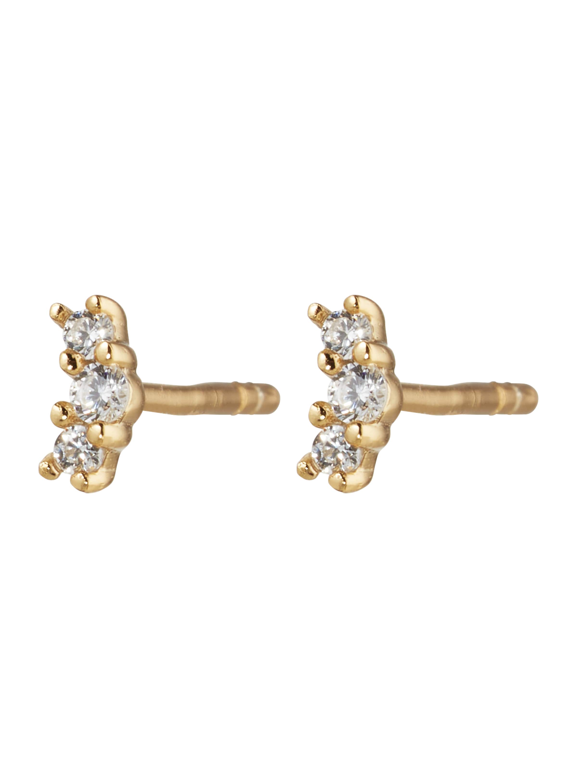 Glanzstücke München Ohrringe in Gold: Vorderseite