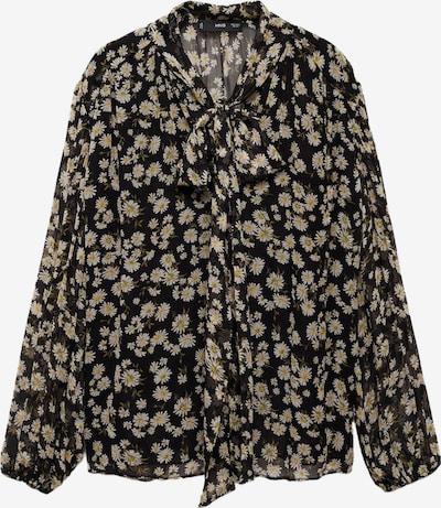 MANGO Pusero 'BELLE' värissä vihreä / musta / offwhite, Tuotenäkymä