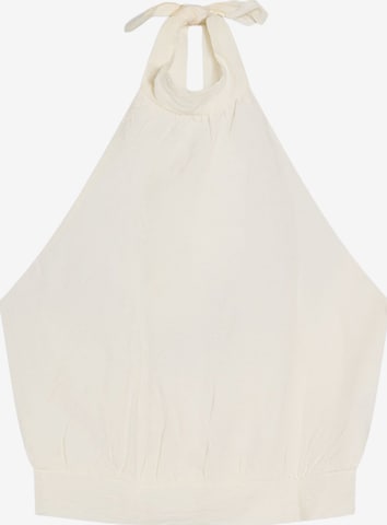 BershkaTop - bež boja: prednji dio