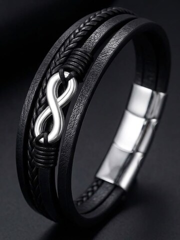 UNIQAL Armband 'NICE' in Zilver