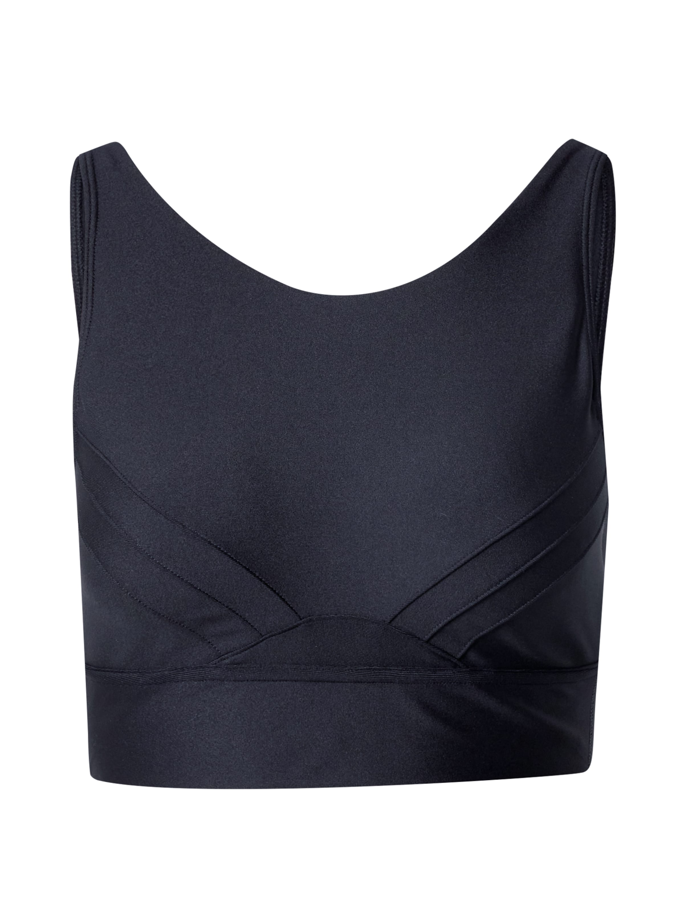 UNDER ARMOUR Бюстие Спортен сутиен 'Infinity' в черно: отпред