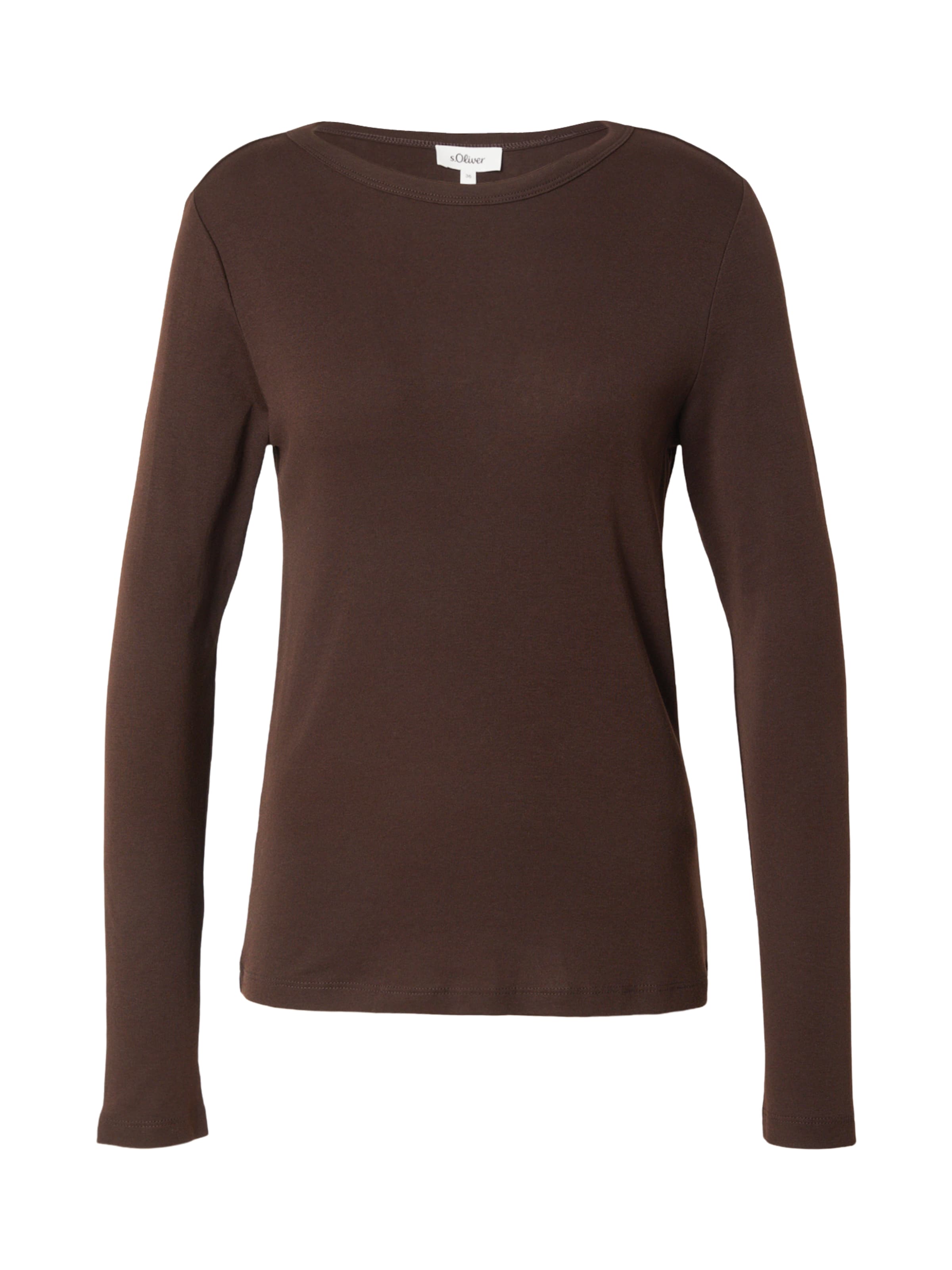 s.Oliver - Camiseta en marrón: frente