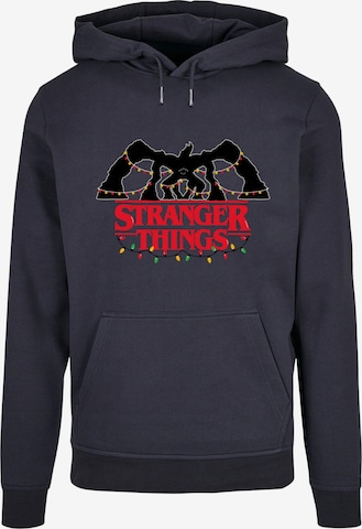 ABSOLUTE CULT Sweatshirt 'Stranger Thing' in Grijs: voorkant