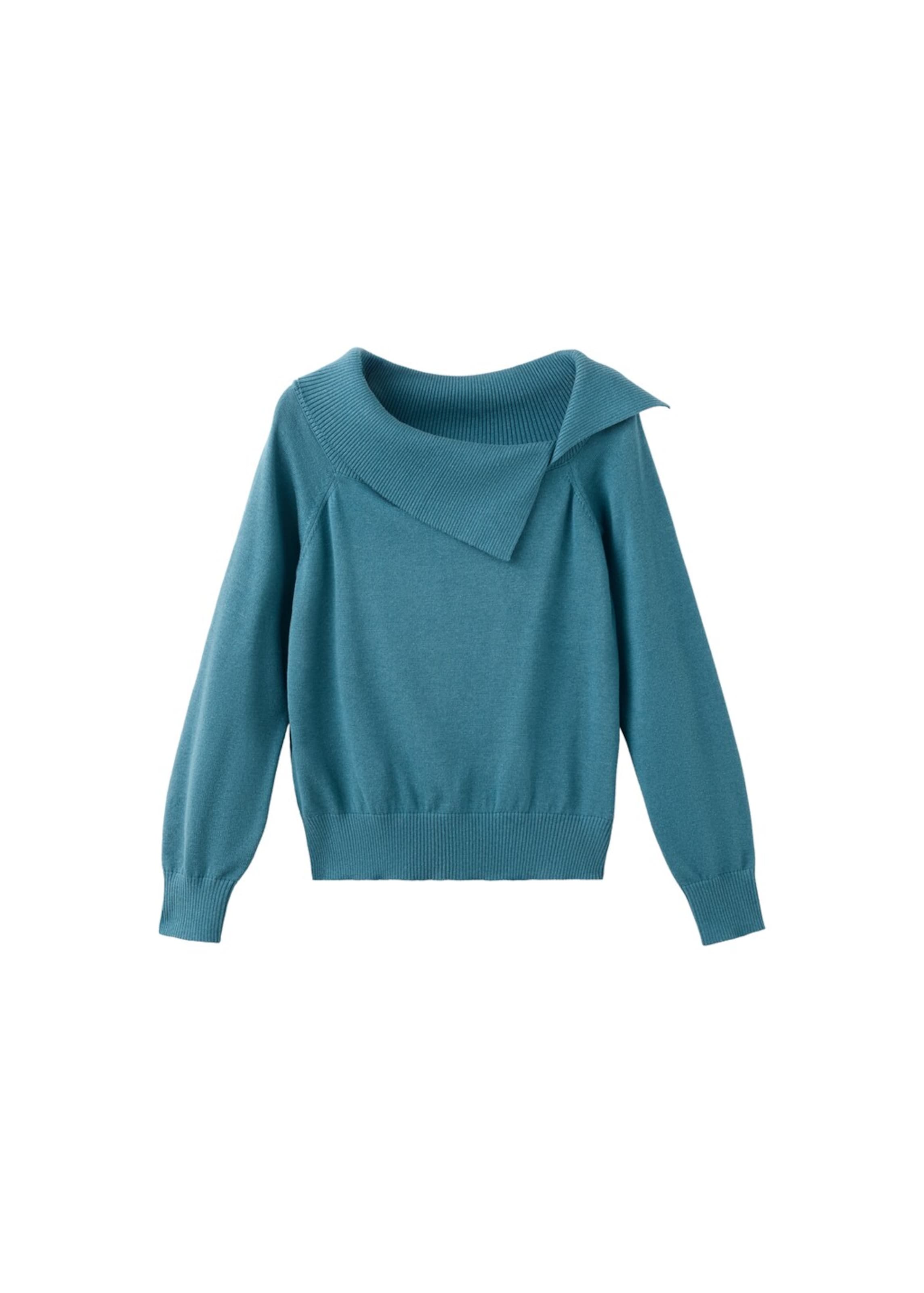 MANGO TEEN Pullover 'Aguas' in Blau: Vorderseite