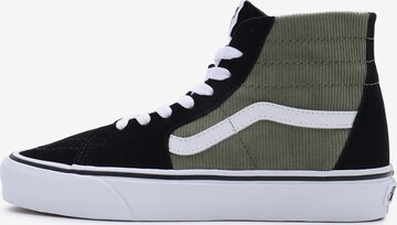 VANS Високи маратонки 'SK8-Hi' в зелено: отпред