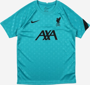 T-Shirt fonctionnel 'Liverpool FC' NIKE en bleu : devant