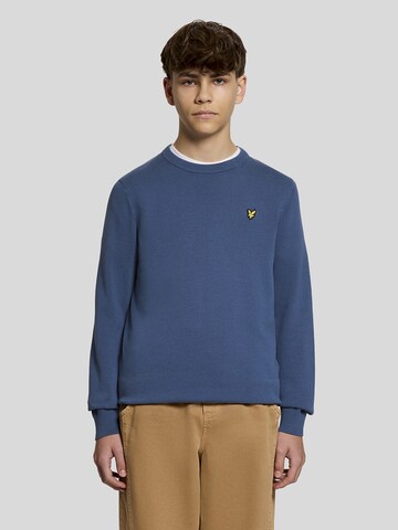 Lyle & Scott Trui in Blauw: voorkant