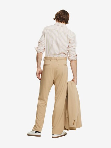 ESPRIT Regular Broek in Beige