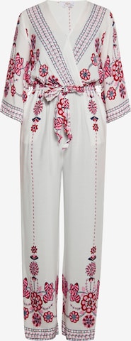 usha FESTIVAL Jumpsuit in White: front