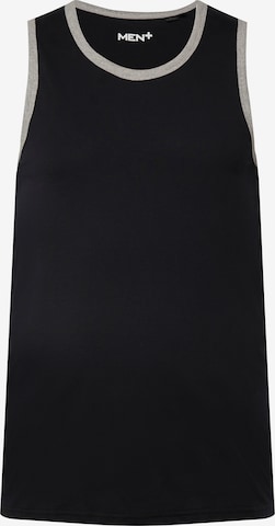 Men Plus Undershirt in Black: front