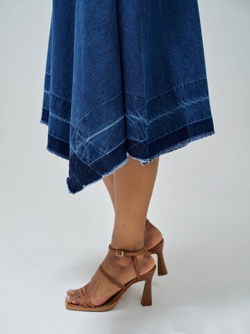 Salsa Jeans Rok 'True' in Blauw