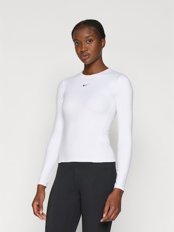 NIKE Funkcionalna majica 'ONE' | bela barva: sprednja stran